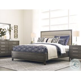 Cascade Ross Sable King Upholstered Panel Bed