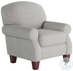 Sugarshack Grey Round Arm Accent Chair