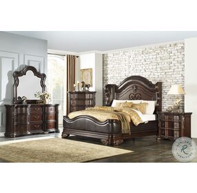 Royal Highlands Cherry Queen Panel Bed