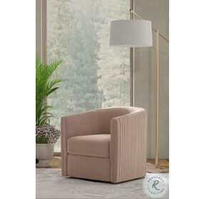 Maison Light Gray Swivel Chair