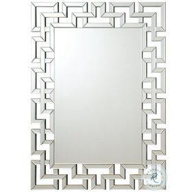 Forman Silver Frameless Wall Mirror
