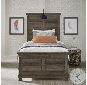 Lakeside Haven Brownstone Youth Panel Bedroom Set
