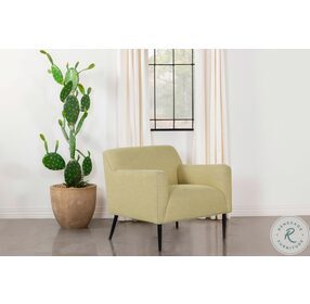 Sally Lemon Upholstered Accent Chair
