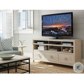 Newport Sailcloth Promontory Media Console By Barclay Butera