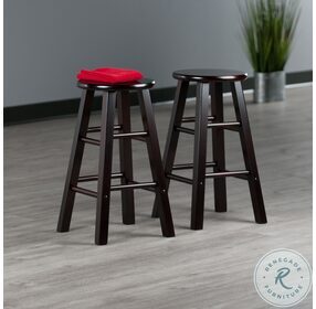 Element Espresso Counter Height Stool Set Of 2