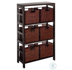Leo 7 Piece Storage Cabinet with 6 Baskets