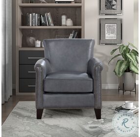 Braintree Burnish Gray Accent Chair