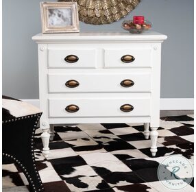 Masterpiece Easterbrook White Drawer Chest