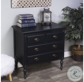 Easterbrook Black Drawer Chest