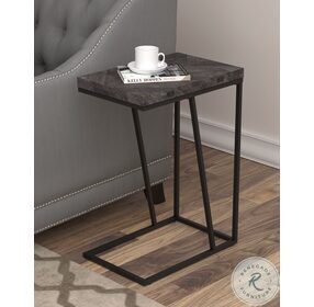 Carly Grey Expandable Accent Table
