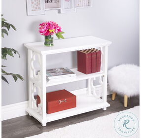 Paloma Cottage White Bookcase