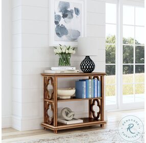 Paloma Tan And Beige Bookcase