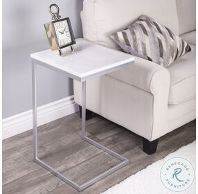 Lawler Gray End Table