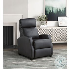 Greenfield Brown Push Back Recliner