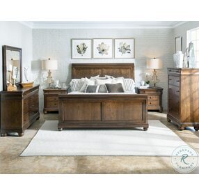 Coventry Classic Cherry Queen Sleigh Bed