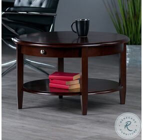 Concord Drawer Round Coffee Table