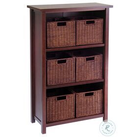 Milan 7 Piece Cabinet with 6 Small Baskets