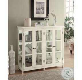 Sable White Accent Cabinet