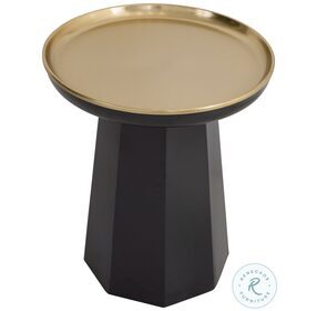 Lorne Gold And Black Scatter Table