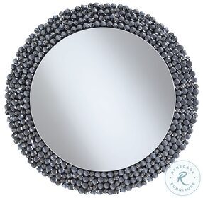 Claudette Grey Wall Mirror