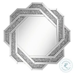 Mikayla Dark Crystal Wall Mirror