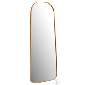 Simeon Antique Gold 51" Floor Mirror