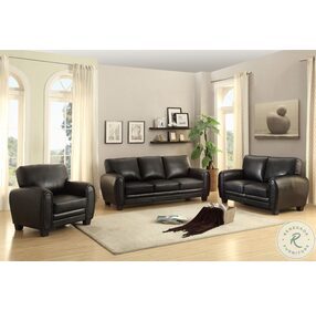 Rubin Black Sofa