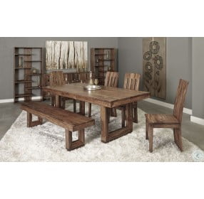 Brownstone Nut Brown Dining Chair Set of 2