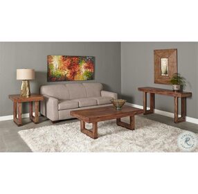 Brownstone Nut Brown Console Table
