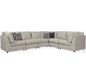 Kellway Bisque 6 Piece Sectional