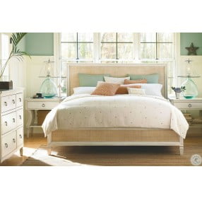 Summer Hill Woven Accent Cotton King Panel Bed