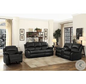 Clarkdale Black Glider Reclining Chair