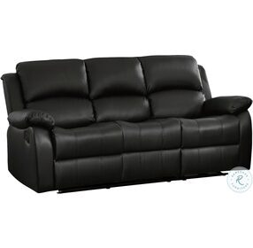 Clarkdale Black Double Reclining Living Room Set with Drop Down Table