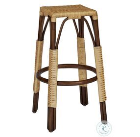 Scout Chocolate And Natural Bar Stool