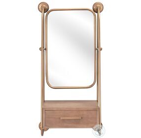 Peralta Gold Shelf Mirror