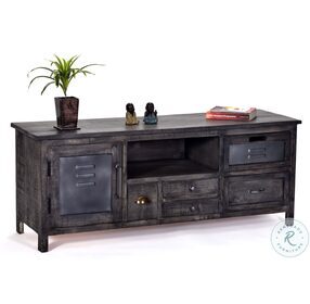 Layover Distressed Gray 51" Accent Chest
