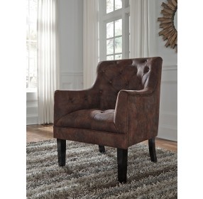 Drakelle Brown Accent Chair
