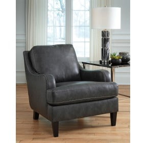 Tirolo Dark Gray Accent Chair