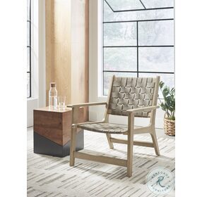 Jameset Taupe Accent Chair