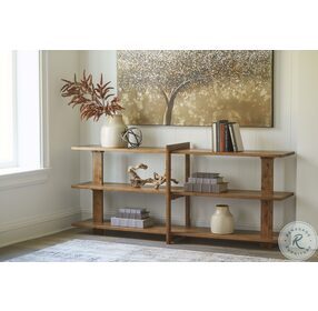 Fayemour Brown Console Sofa Table