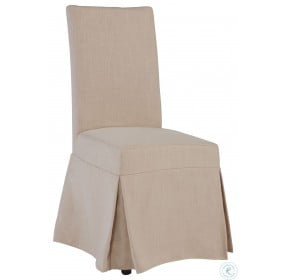 Charlotte Blush Slipcover Chair