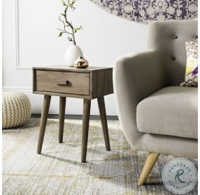 Lyle Chocolate Accent Table