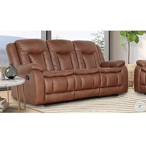 Morello Brown Power Reclining Living Room Set Power Headrest And Footrest