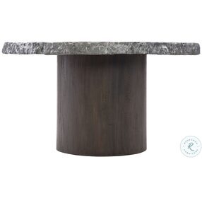 Cahill Gray Brown Round Dining Table
