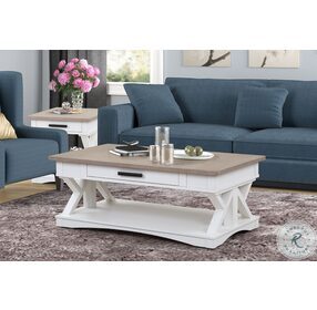 Americana Modern Cotton Cocktail Table