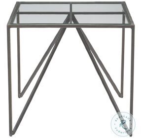 Fulton New Aged Bronze Side Table