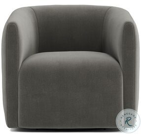 Aline Grey Swivel Chair