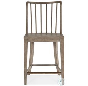 Serenity Gray Washed Oak Bermuda Counter Height Chair