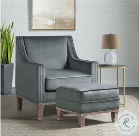 Aster Charcoal Accent Chair