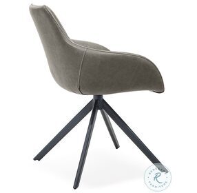 August Light Gray Arm Chair